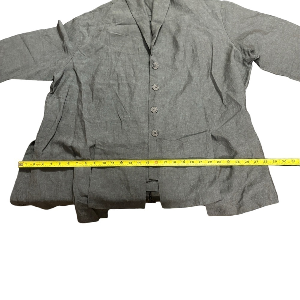 Spiritticuse  Linen Mid Length Jacket XL - Picture 8 of 12